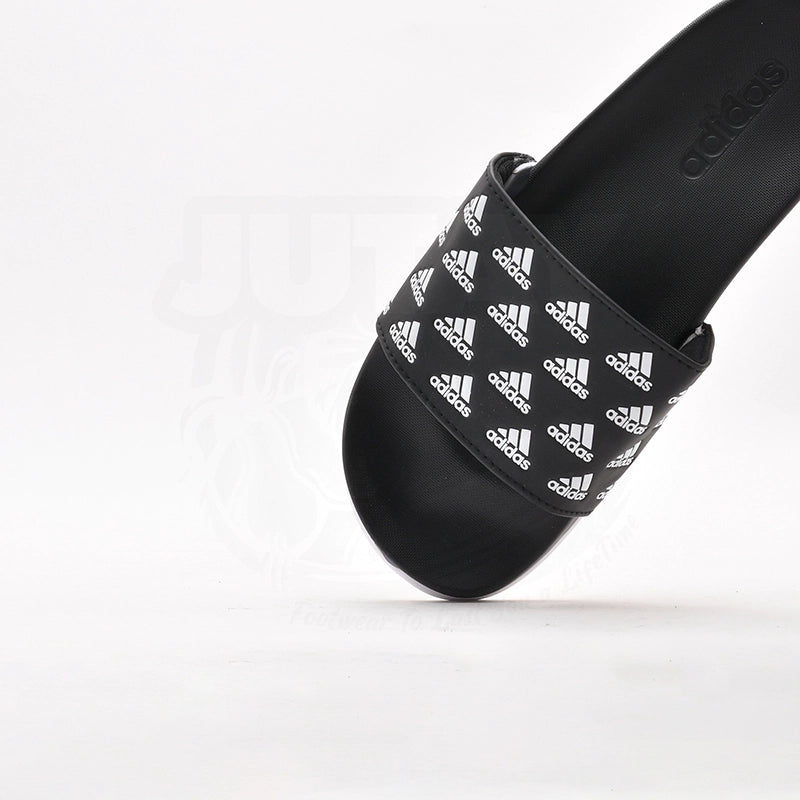 ADI ALL LOGO CLOUD FOAM - BLACK - Image 5