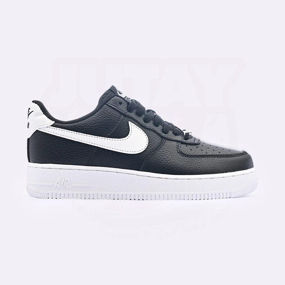 AIRFORCE 1 - BLACK WHITE ( CUSTOMIZED)