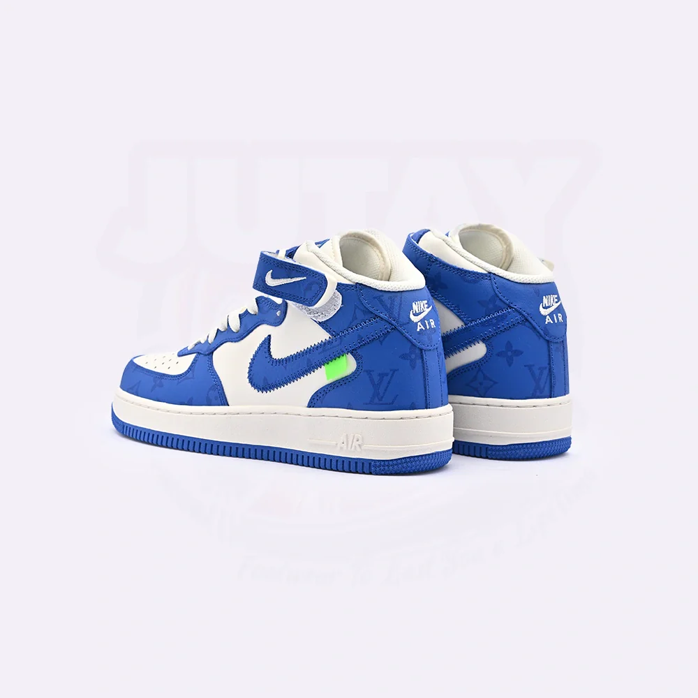 AIRFORCE 1 MIDS - ROYAL BLUE - Image 5