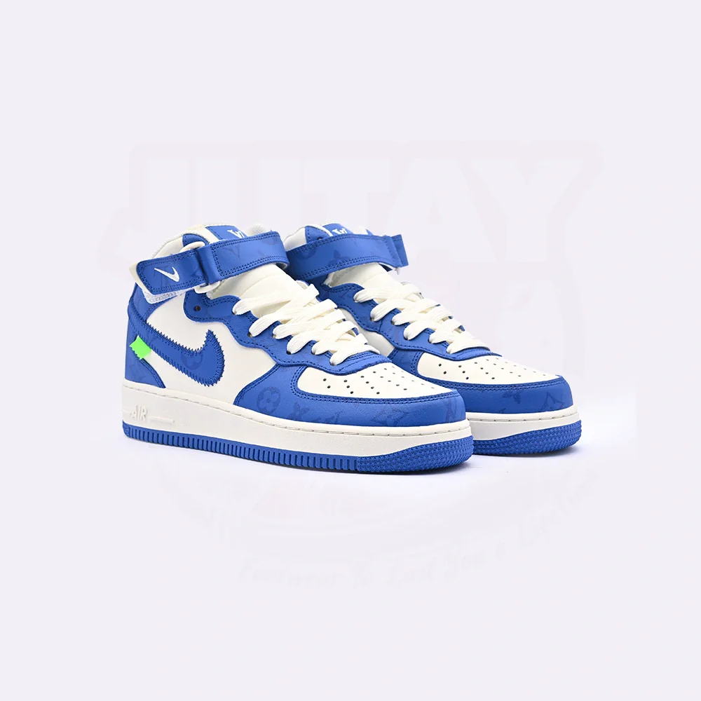AIRFORCE 1 MIDS - ROYAL BLUE - Image 6