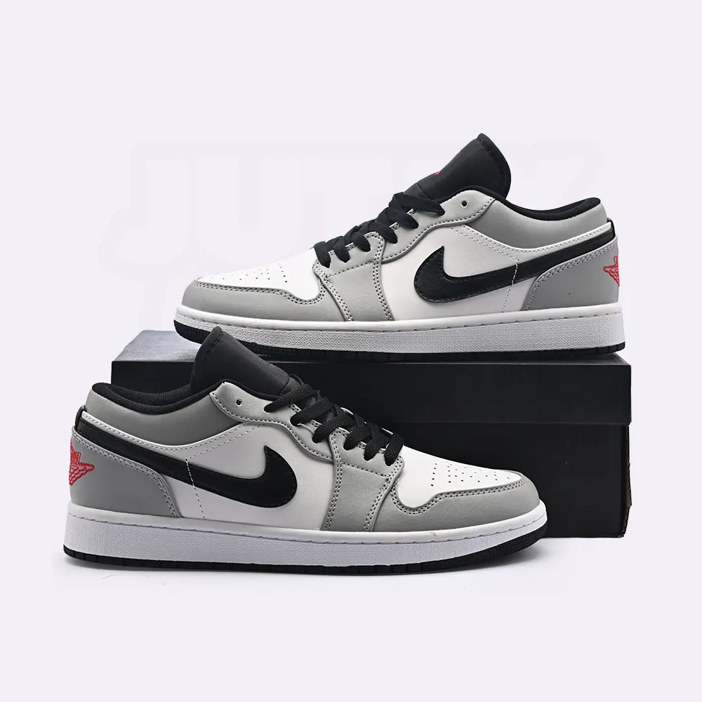 AJ 1 LOW - SMOKE GREY (RED) PREMIUM - Image 2