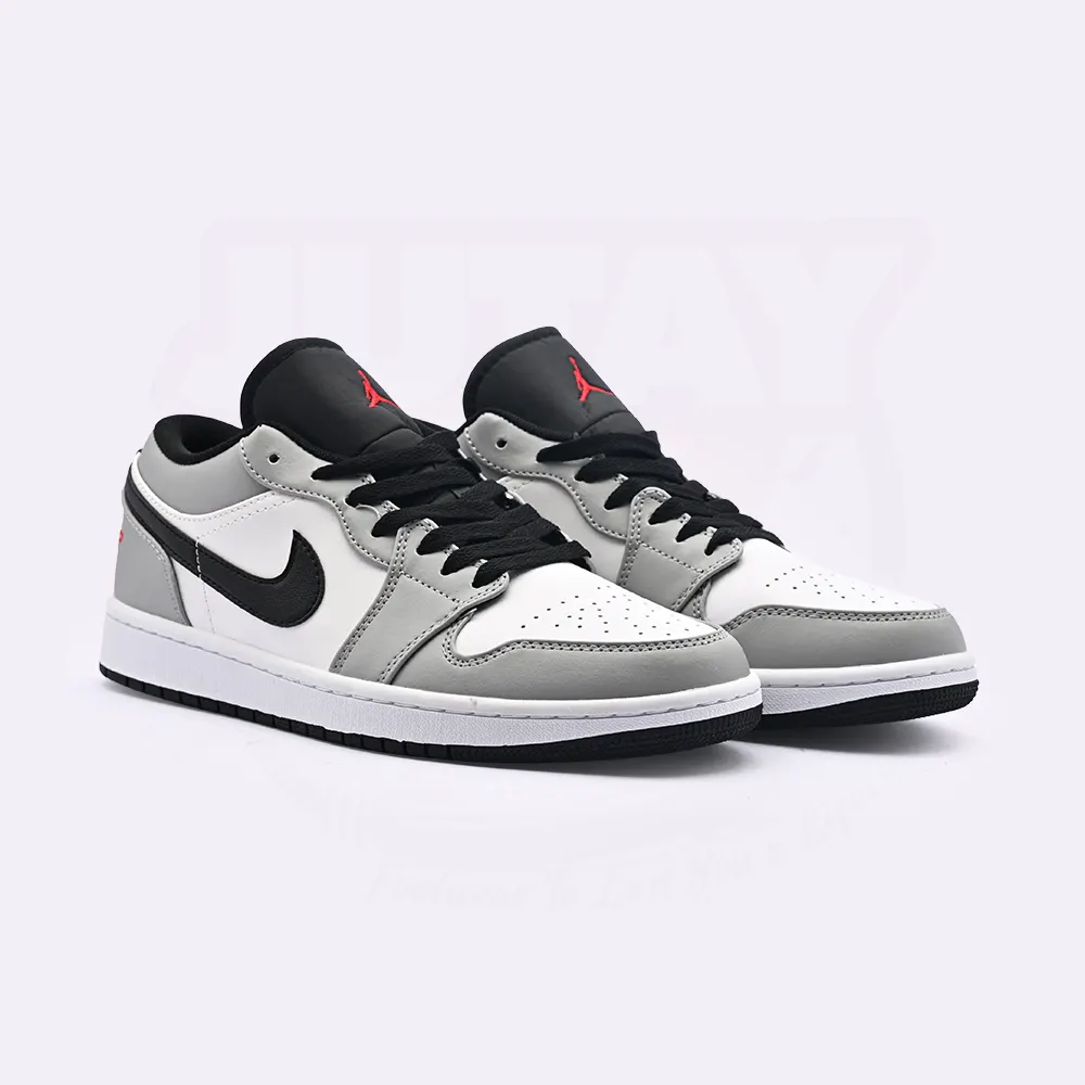 AJ 1 LOW - SMOKE GREY (RED) PREMIUM - Image 5
