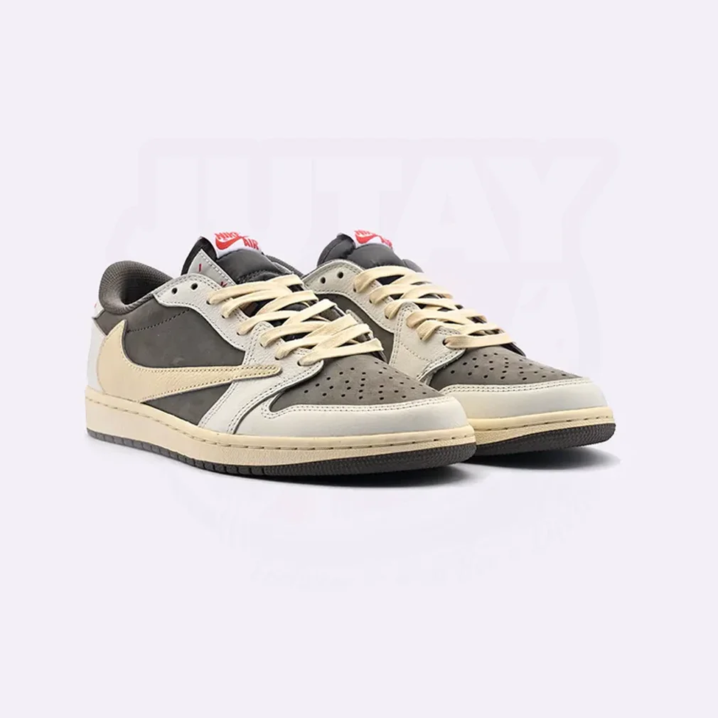 AJ 1 LOWS - REVERSE MOCHA ( DOT PERFECT) - Image 5