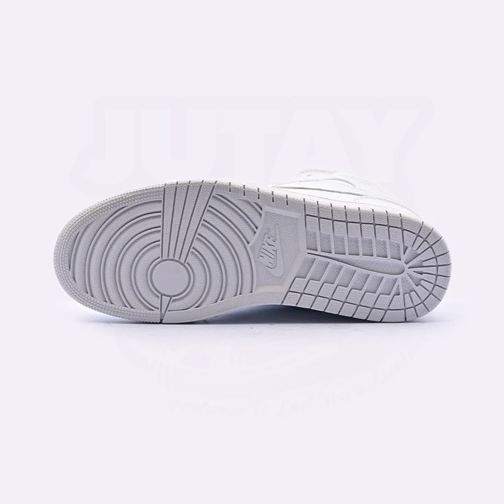 AJ 1 MIDS - ALL WHITE (PREMIUM) - Image 4