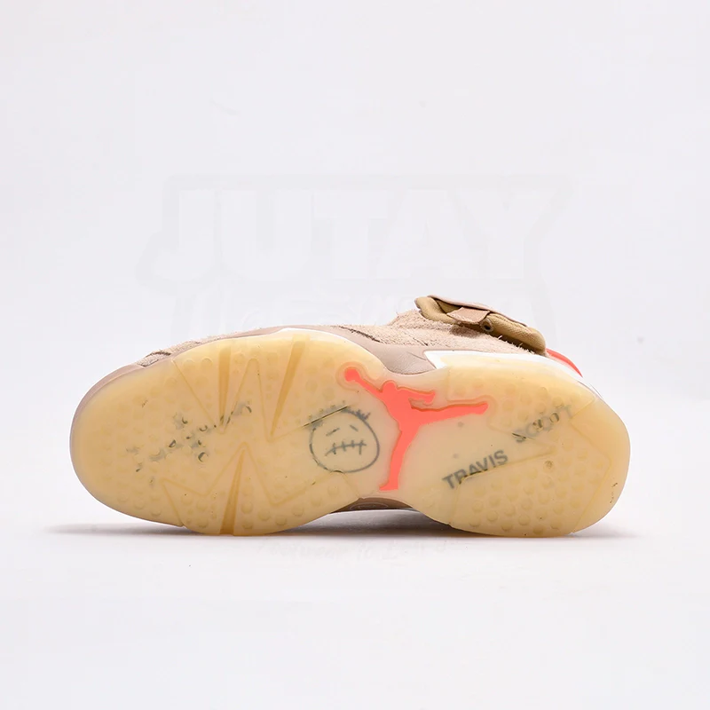 AJ 6 - BRITISH KHAKI ( REAL SUEDE) - Image 3