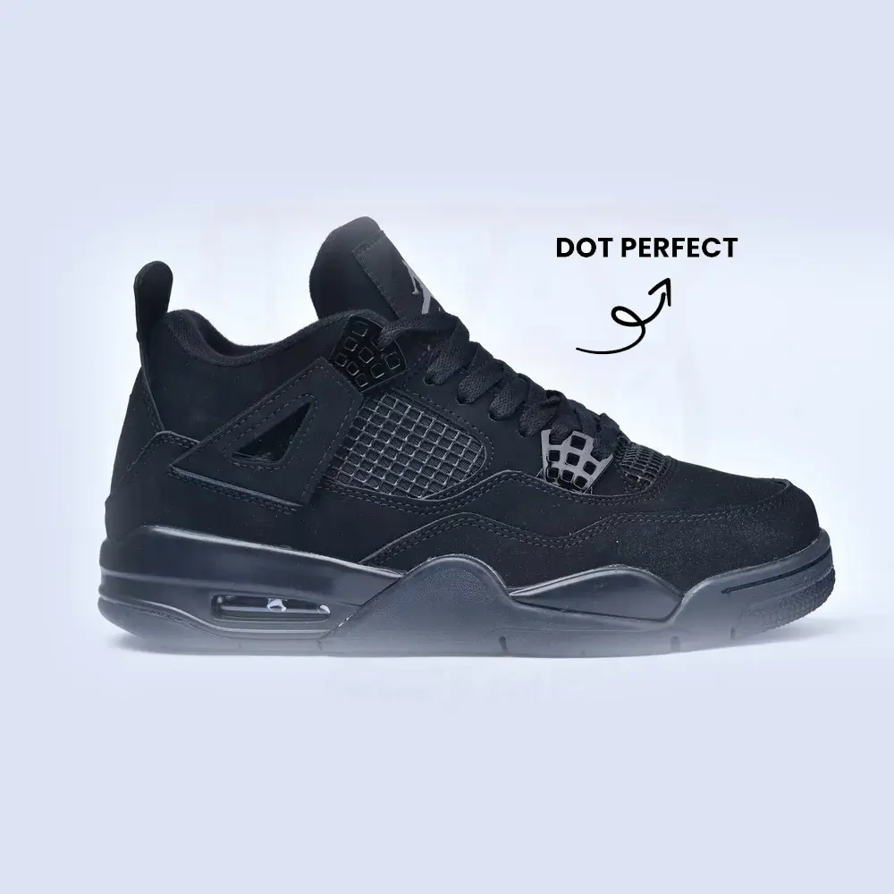 AJ IV - BLACK CAT ( DOT PERFECT)