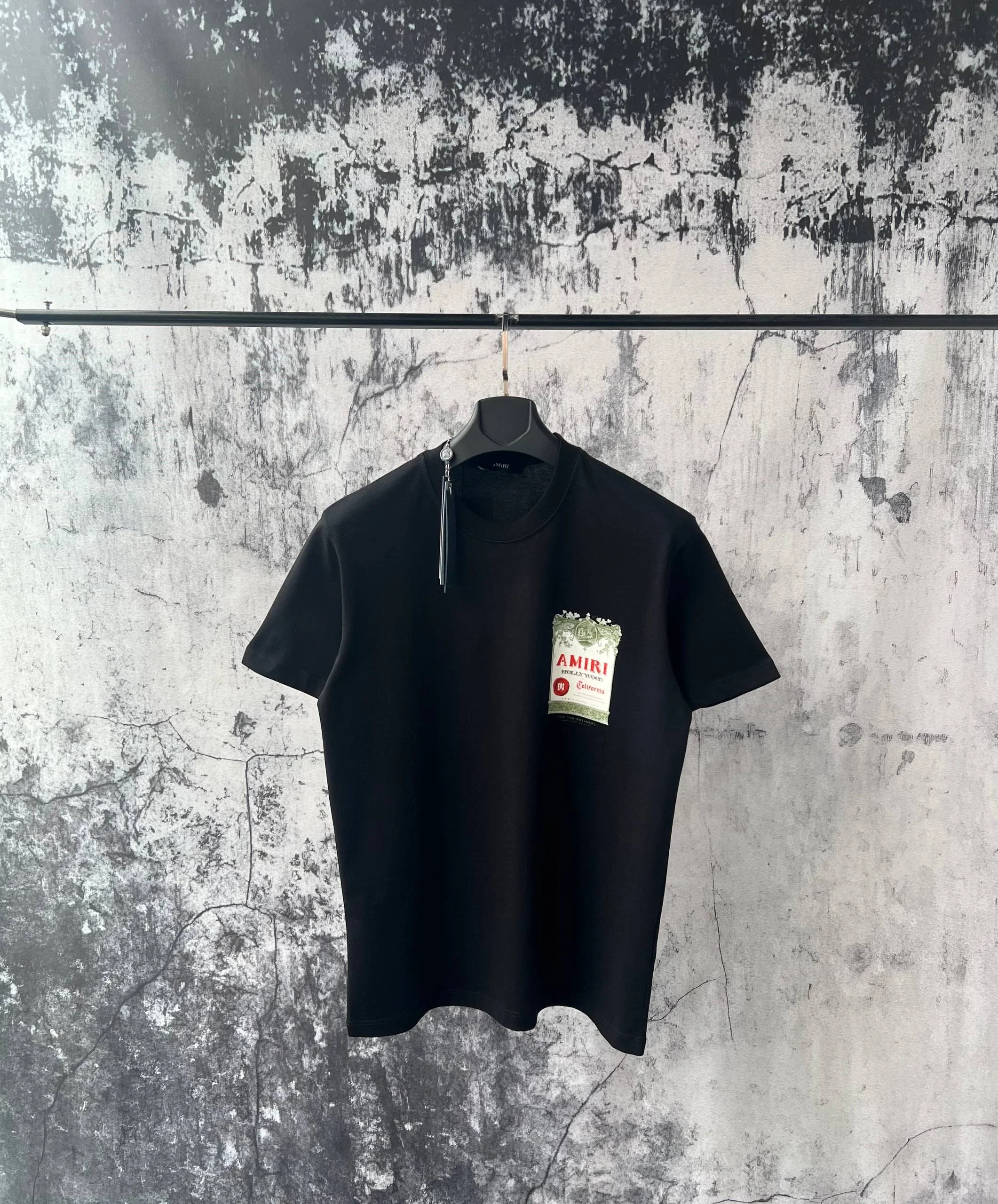 AM T-shirt - Black (JU 183)