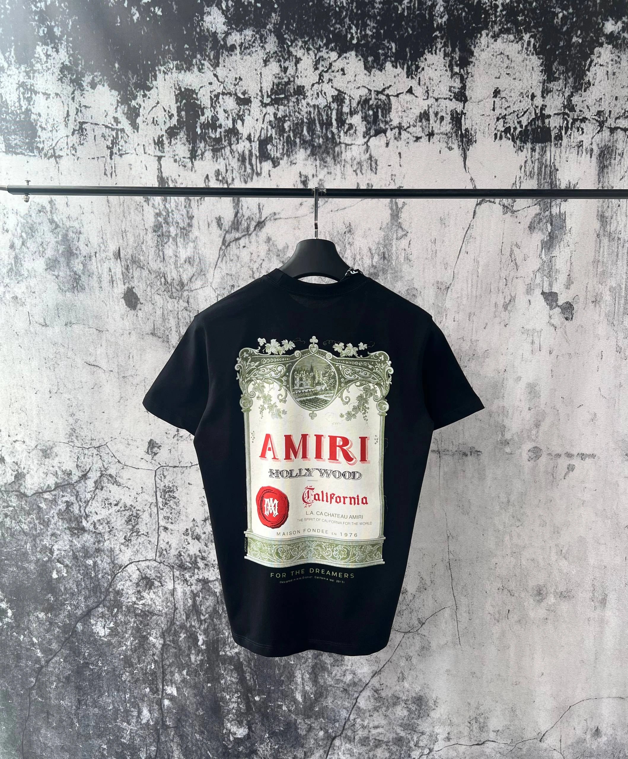 AM T-shirt - Black (JU 183) - Image 2