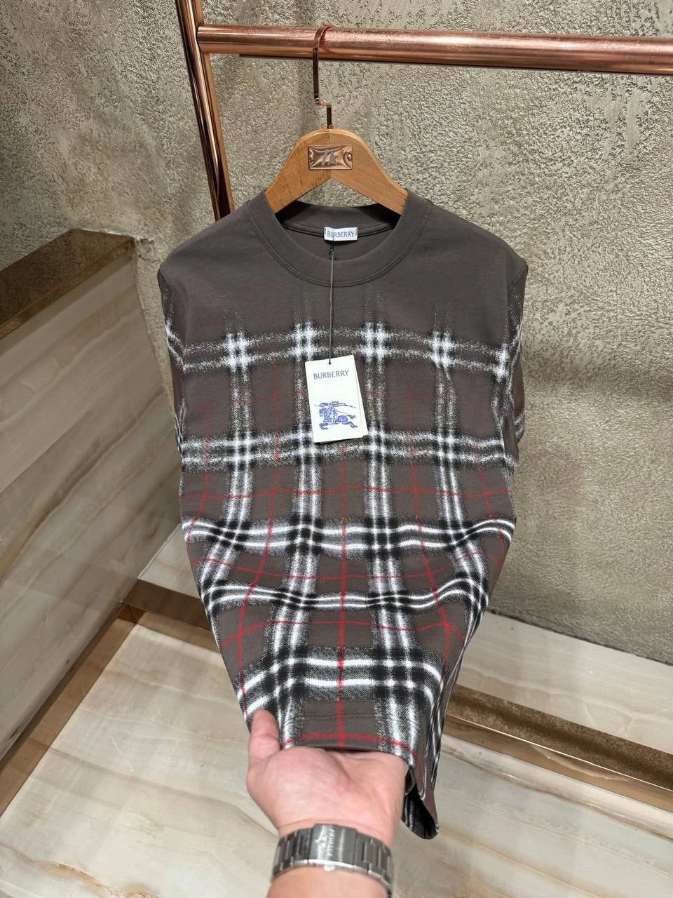 Burberry BURBER T-shirt - Brown (JU 128)