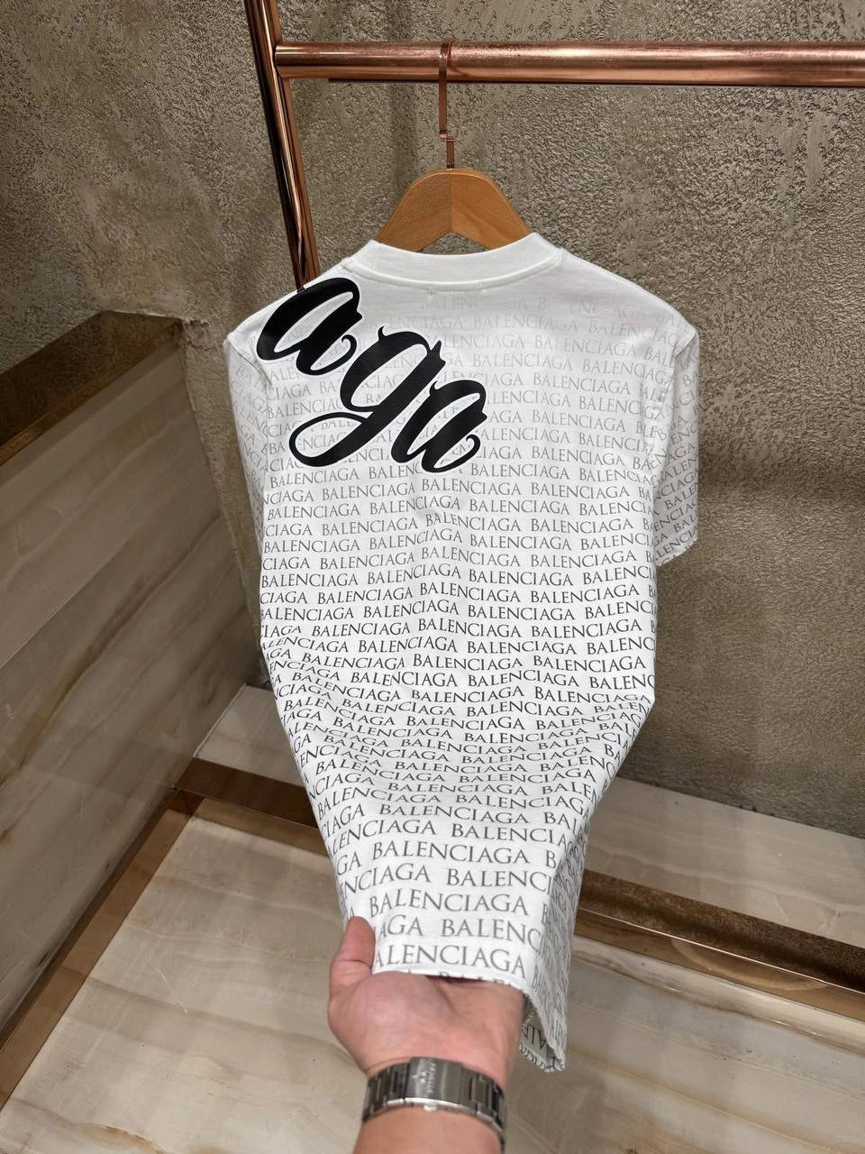 BALAENC T-shirt - White (JU 144) - Image 2