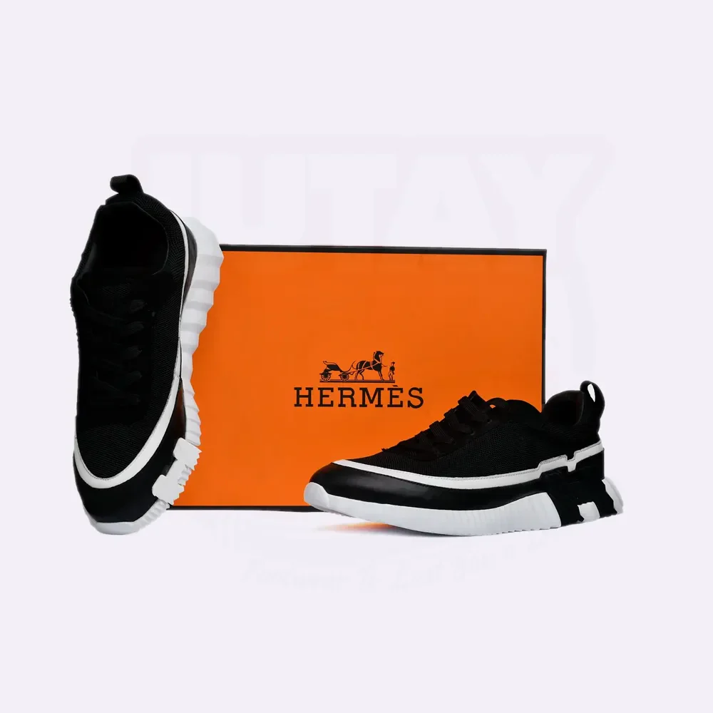 BOUNCING SNEAKER - BLACK WHITE - Image 10