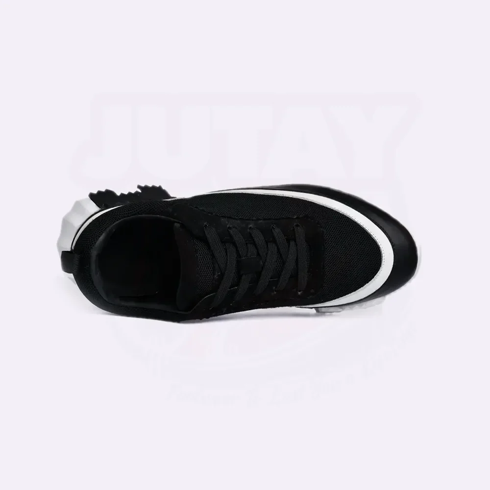 BOUNCING SNEAKER - BLACK WHITE - Image 2