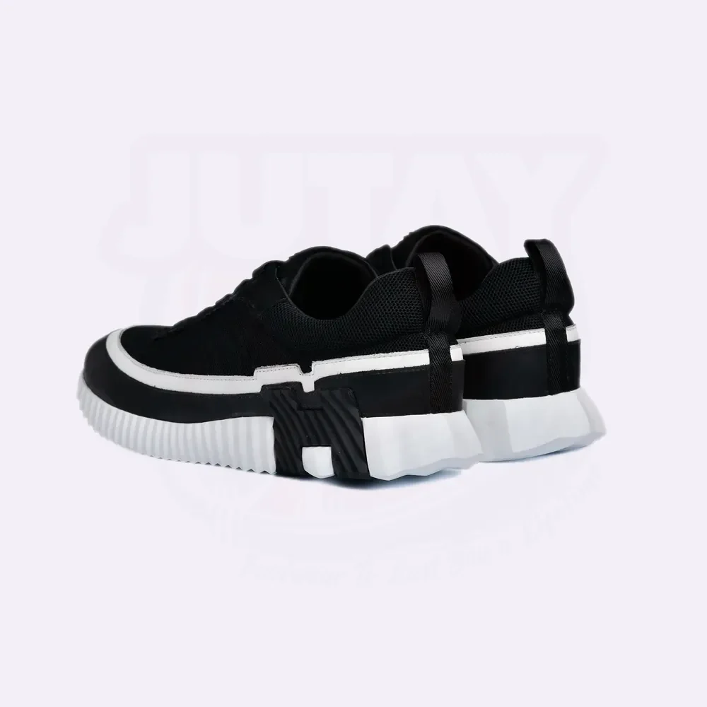 BOUNCING SNEAKER - BLACK WHITE - Image 5
