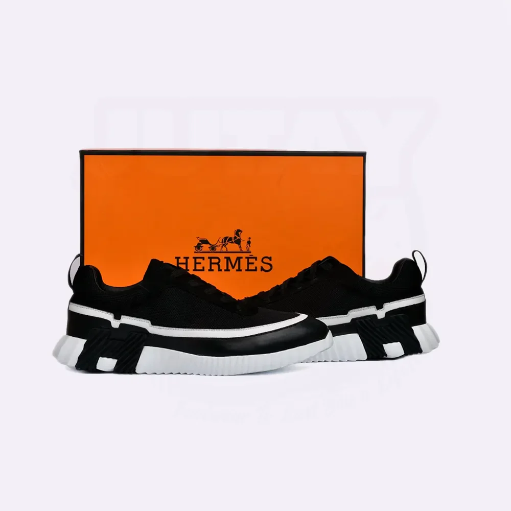BOUNCING SNEAKER - BLACK WHITE - Image 9