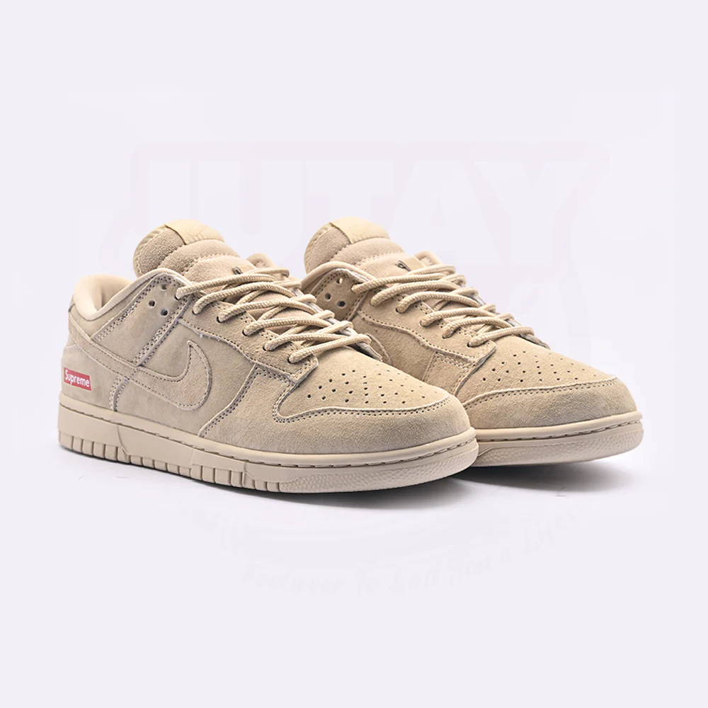DUNK LOW X SUP - BEIGE ( REAL SUEDE ) - Image 6