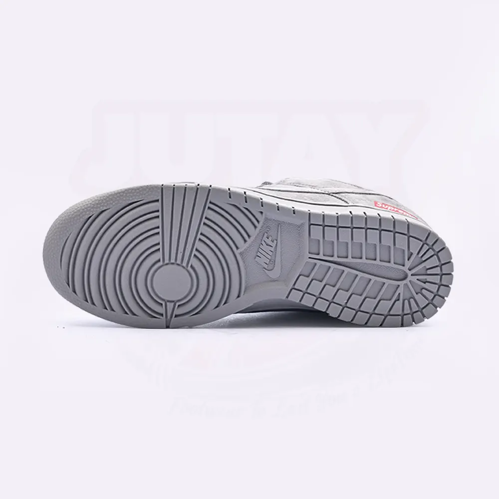 DUNK LOW X SUP - GREY ( REAL SUEDE ) - Image 4