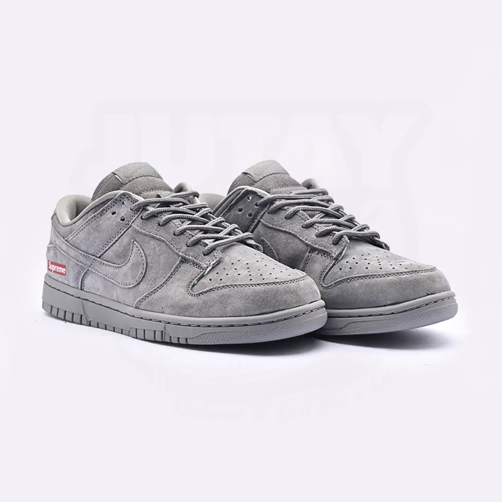DUNK LOW X SUP - GREY ( REAL SUEDE ) - Image 6