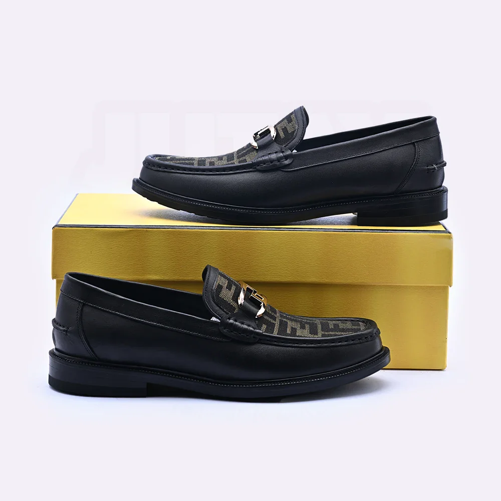 FEND MAJOR LOAFER - BROWN PRINT - Image 8