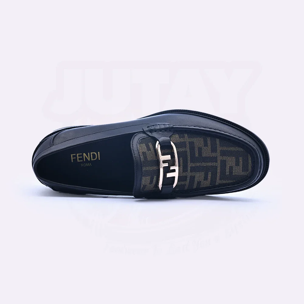FEND MAJOR LOAFER - BROWN PRINT - Image 9