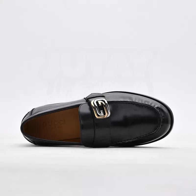 GG BUCKLE LOAFER - BLACK - Image 14