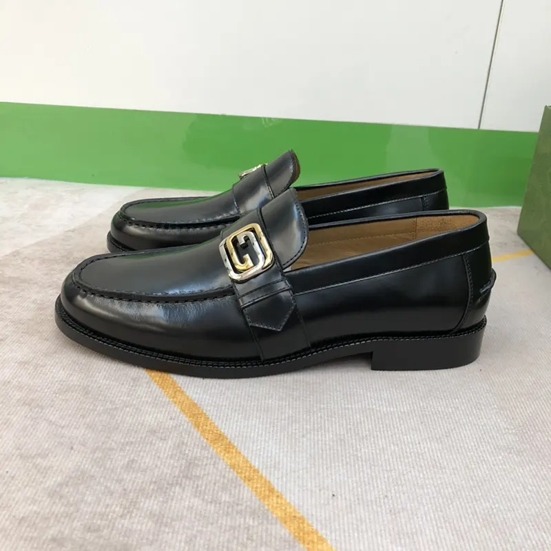 GG BUCKLE LOAFER - BLACK - Image 6