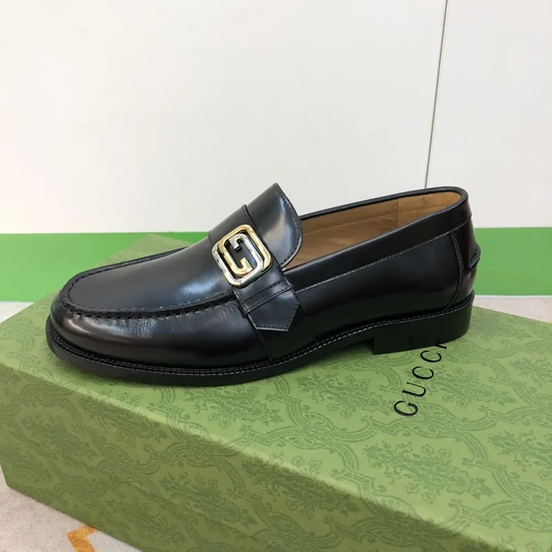 GG BUCKLE LOAFER - BLACK - Image 7