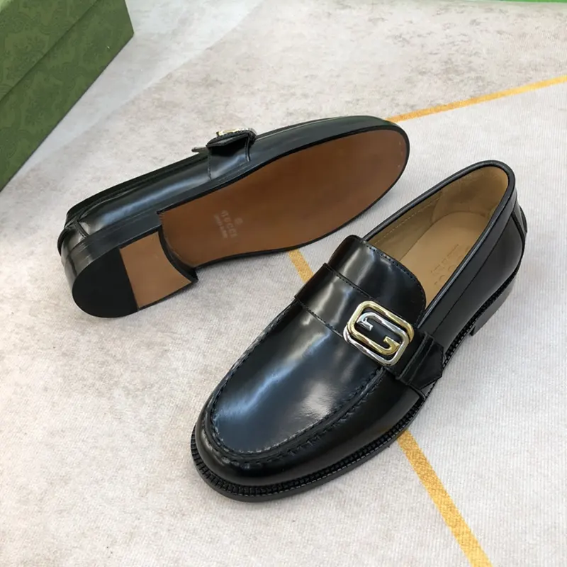 GG BUCKLE LOAFER - BLACK - Image 8