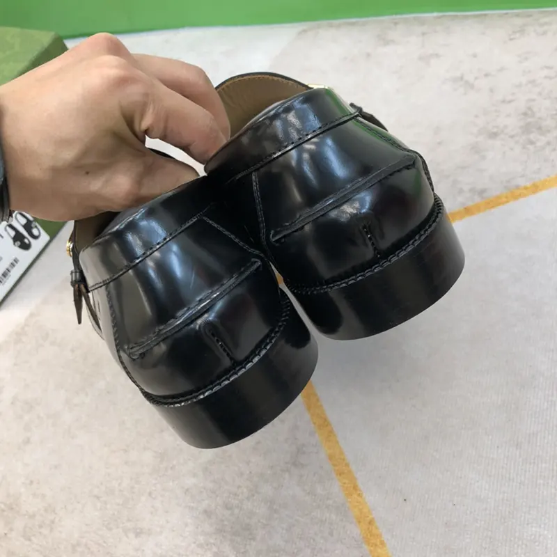 GG BUCKLE LOAFER - BLACK - Image 9