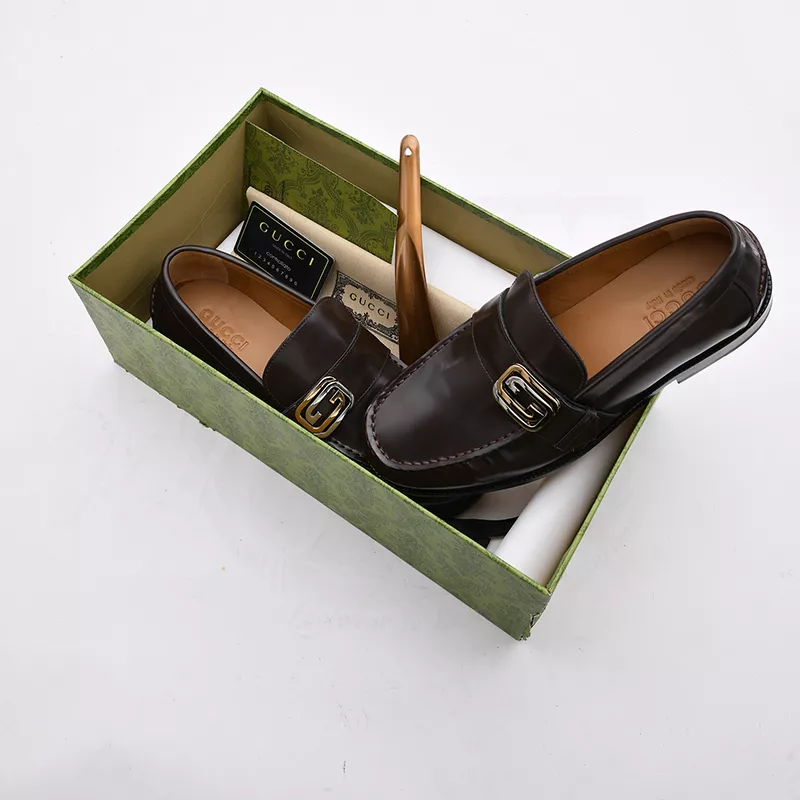GG BUCKLE LOAFER - BROWN - Image 12