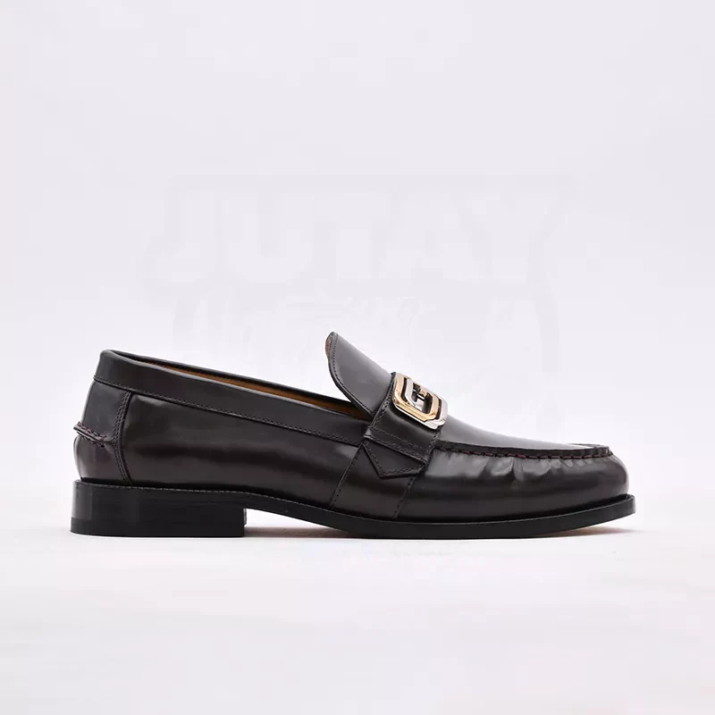 GG BUCKLE LOAFER - BROWN - Image 13