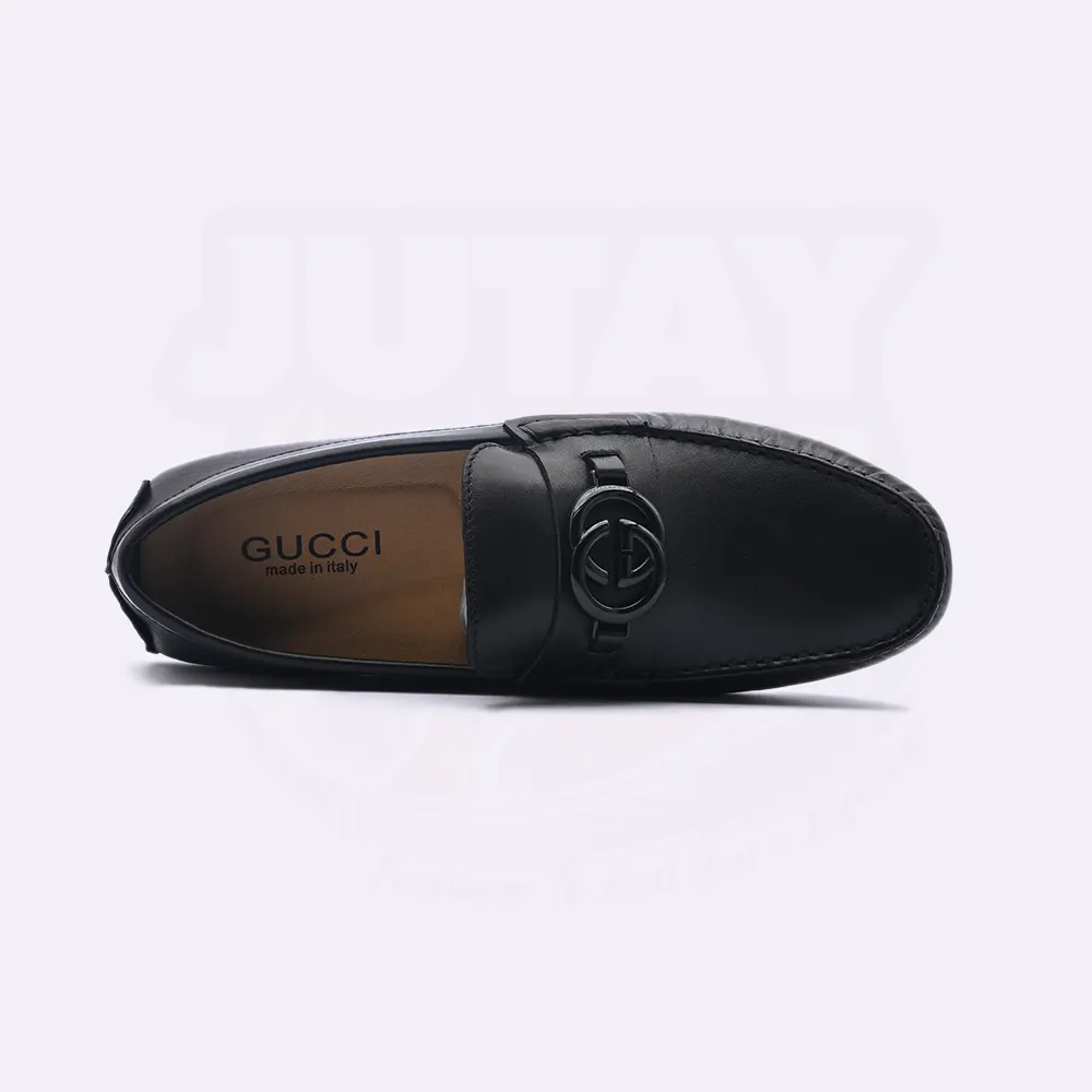 GUCC LEATHER LOAFER - BLACK (SA006) - Image 3