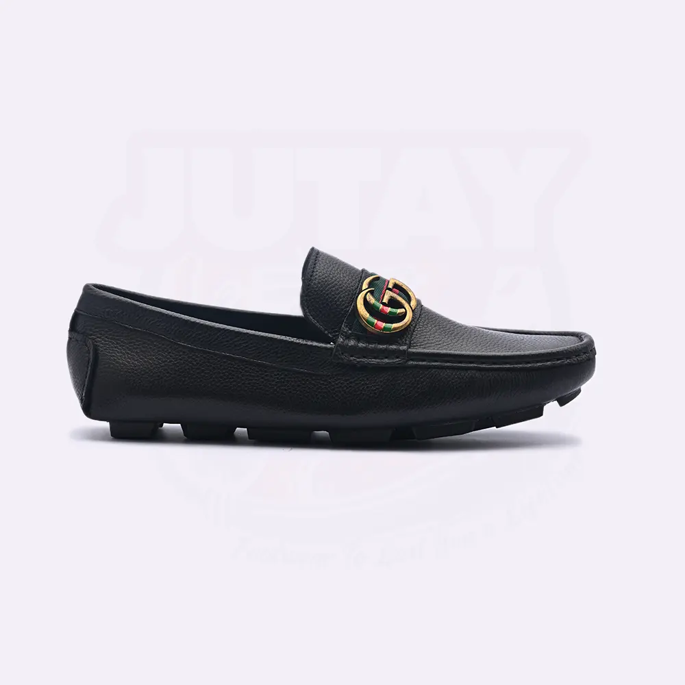 GUCC LEATHER LOAFER - BLACK (SA010) - Image 2