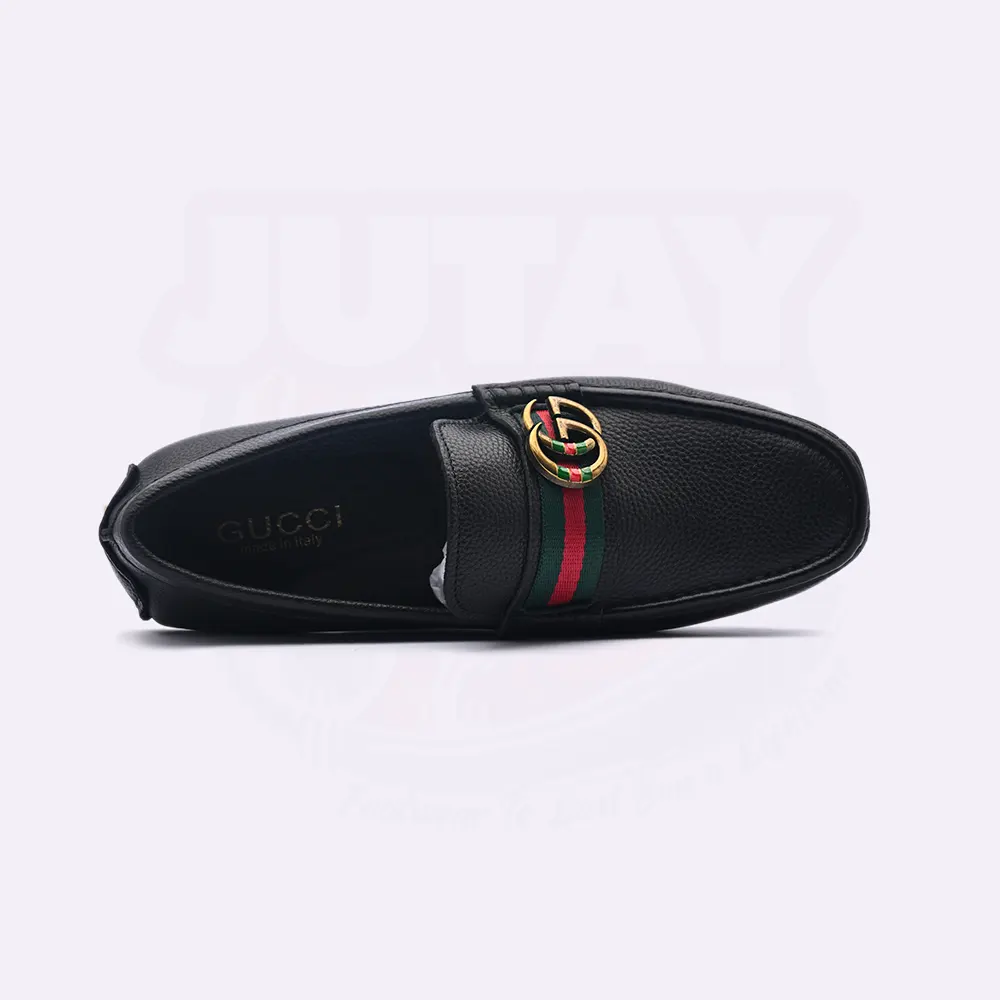 GUCC LEATHER LOAFER - BLACK (SA010) - Image 4