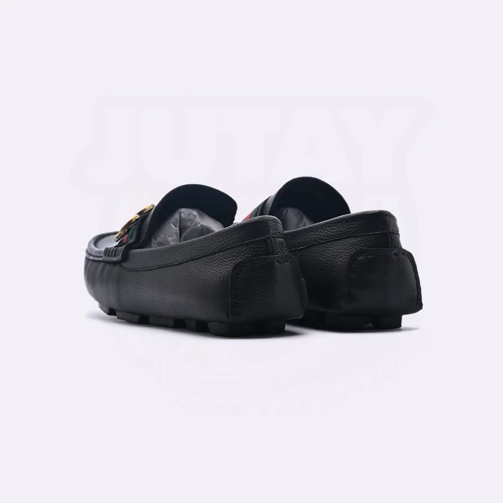 GUCC LEATHER LOAFER - BLACK (SA010) - Image 6