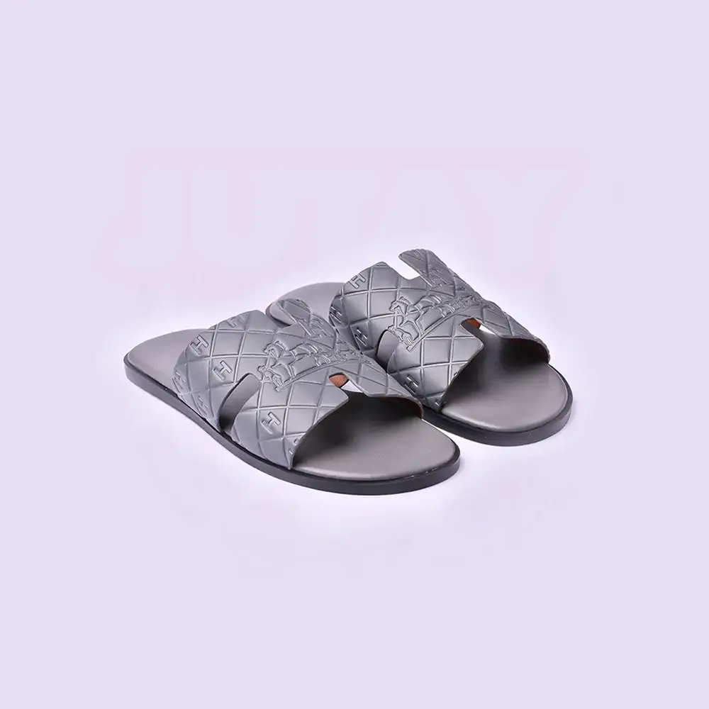 H IZMIR SLIDE - GREY (EMBOSSED) - Image 5
