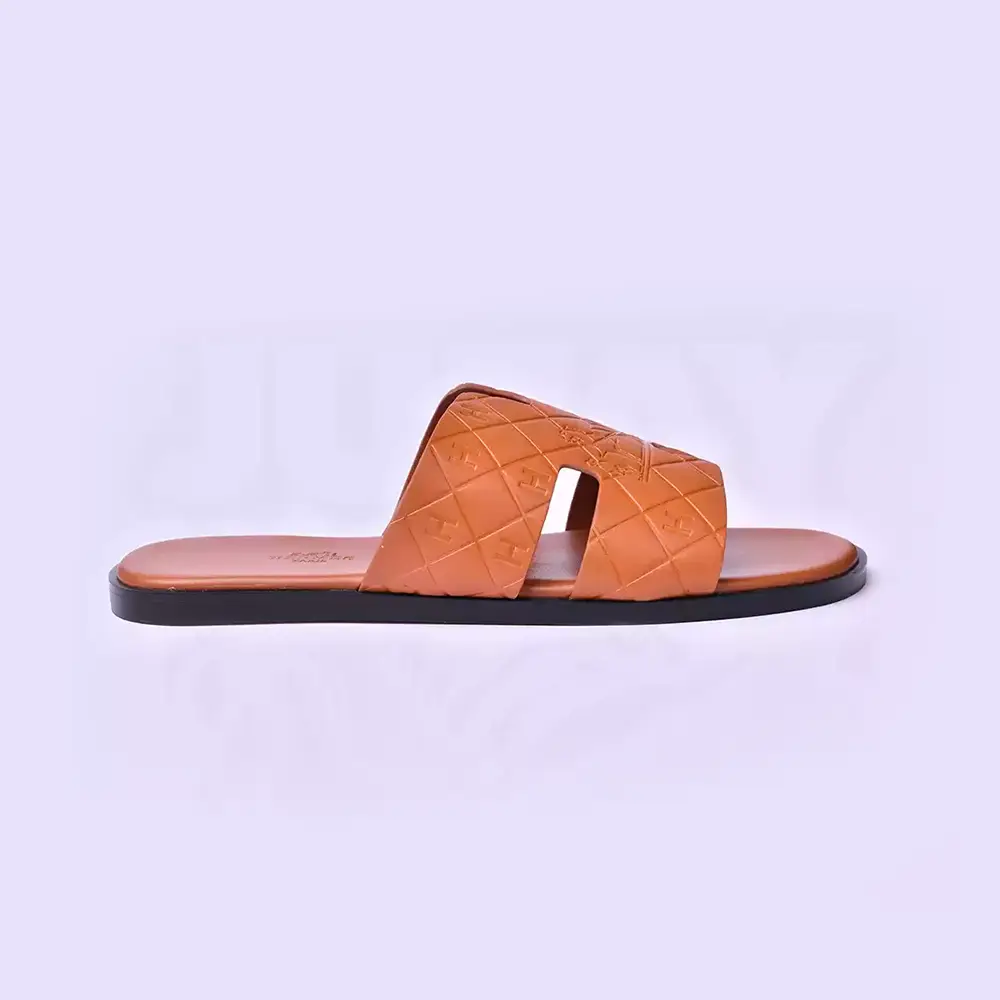 H IZMIR SLIDE - TAN (EMBOSSED) - Image 3