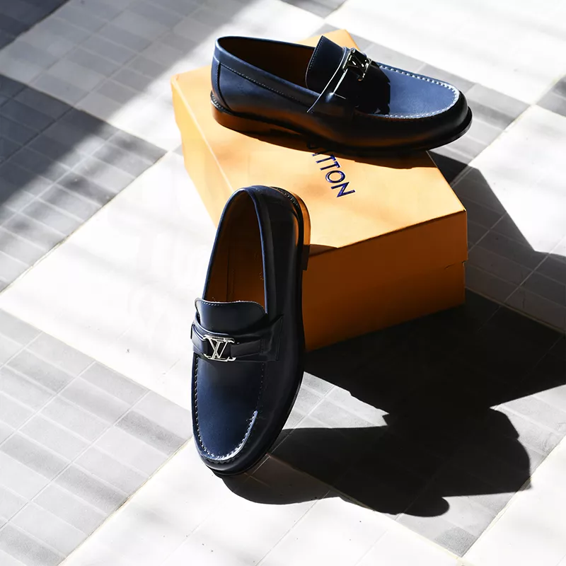 L V LOAFER - BLUE - Image 11