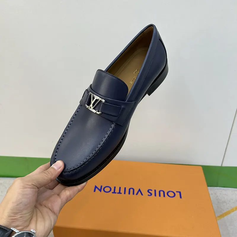 L V LOAFER - BLUE - Image 4