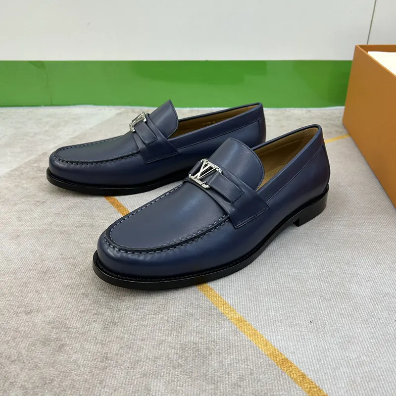L V LOAFER - BLUE - Image 7
