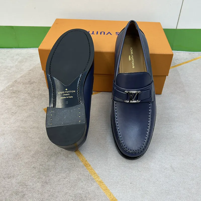 L V LOAFER - BLUE - Image 8