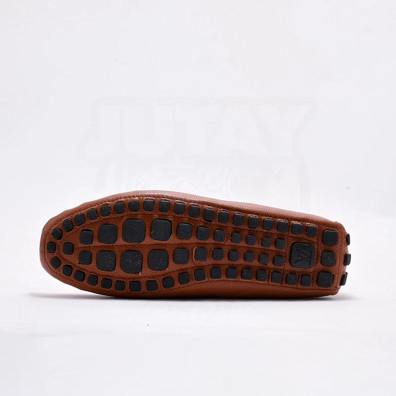 L V LOAFER- BROWN (LEATHER) - Image 4
