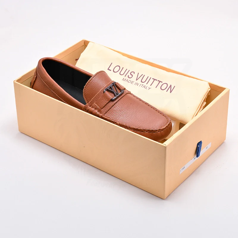 L V LOAFER- BROWN (LEATHER) - Image 6