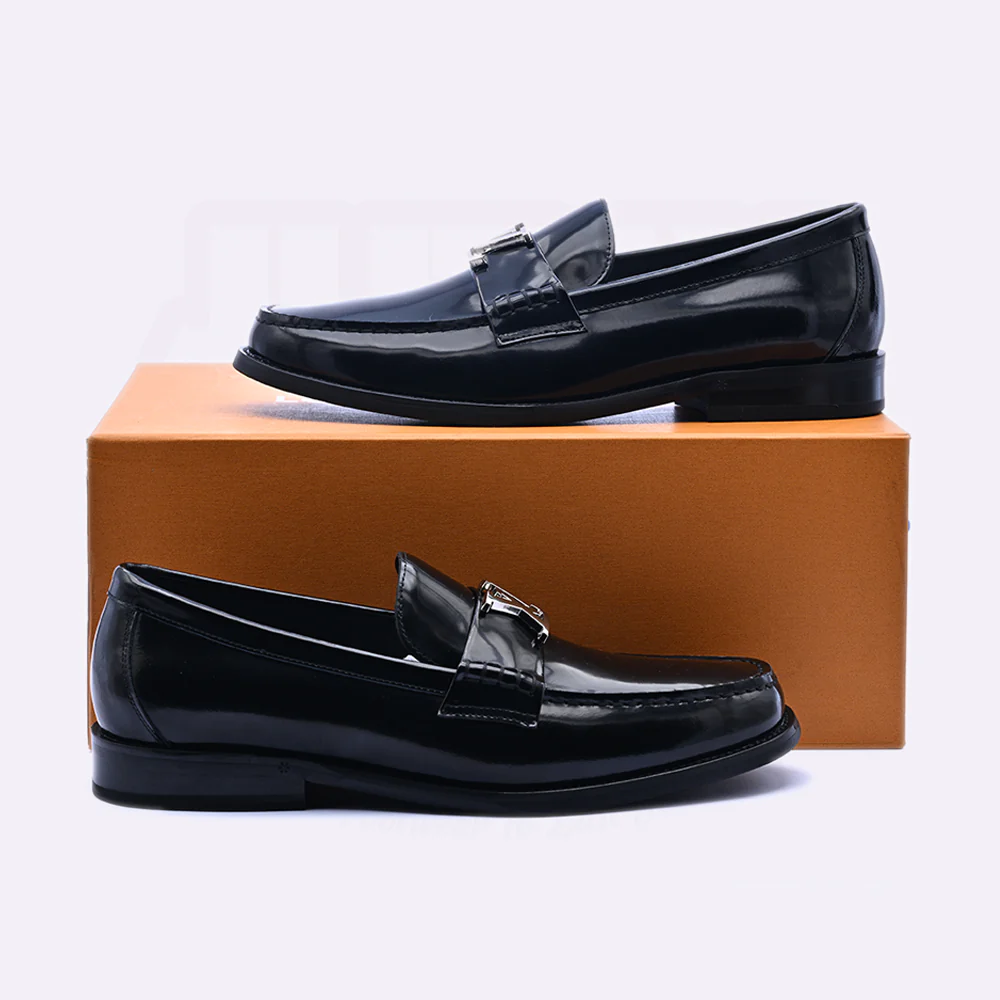 L V MAJOR LOAFER - BLACK (A1101) - Image 8