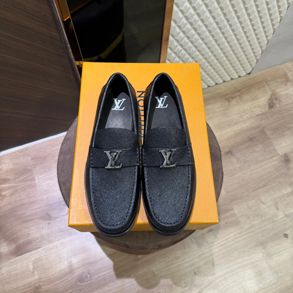 L V MAJOR LOAFER - BLACK (A1102)