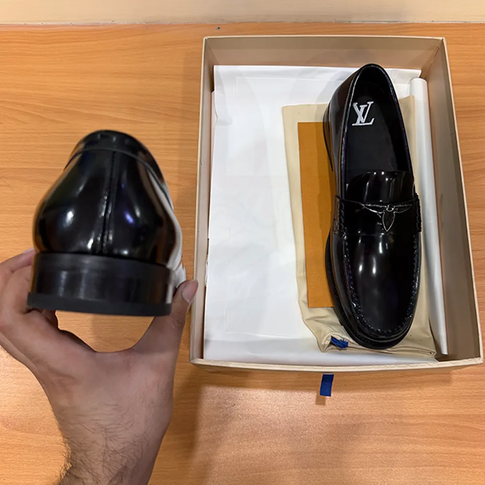 L V MAJOR LOAFER - BLACK (A1105) - Image 4