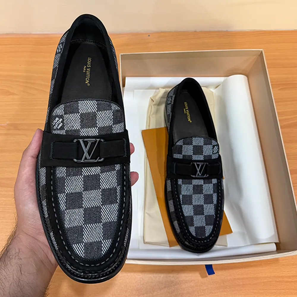 L V MAJOR LOAFER - GRAPHITE PATTERN (A1103) - Image 2
