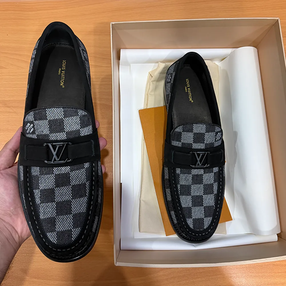 L V MAJOR LOAFER - GRAPHITE PATTERN (A1103) - Image 5