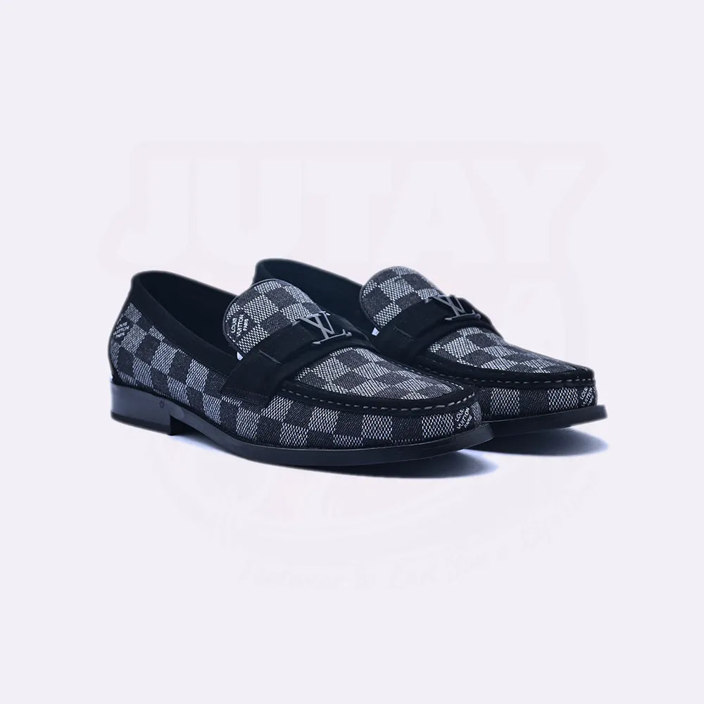 L V MAJOR LOAFER - GRAPHITE PATTERN (A1103) - Image 7