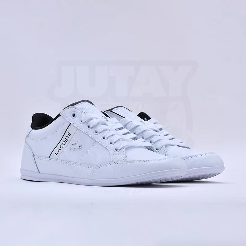 LACOSTE SNEAKER - WHITE BLACK - Image 5