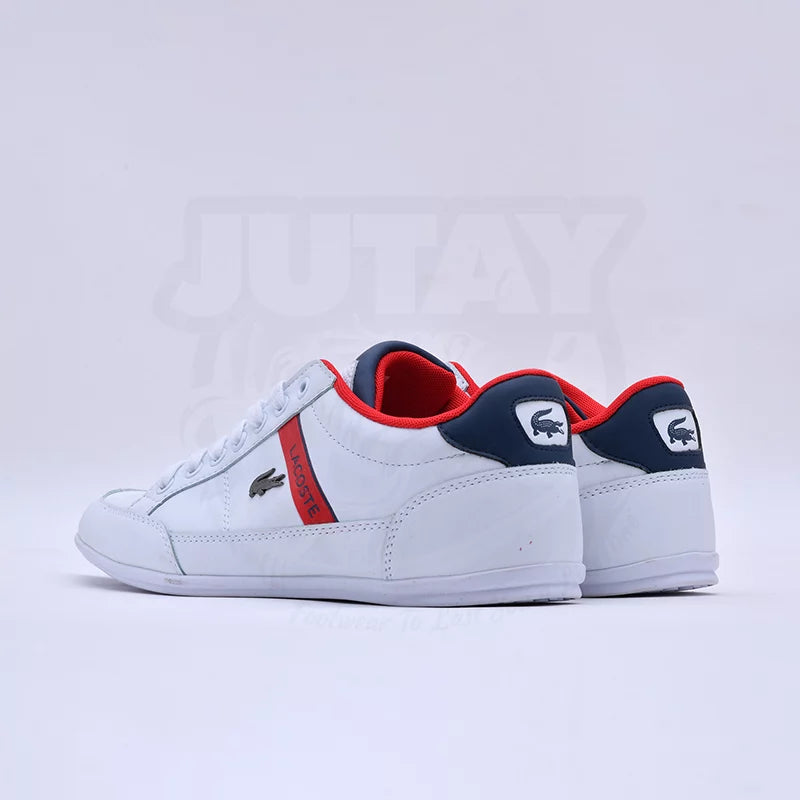 LACOSTE SNEAKER - WHITE RED - Image 4